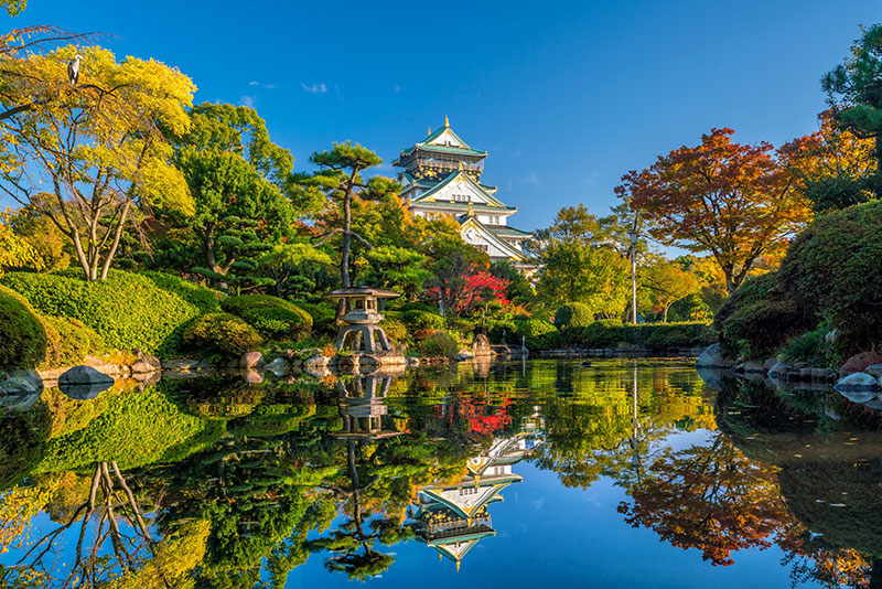 Lâu đài Osaka Tour du lịch Nhật Bản 2023