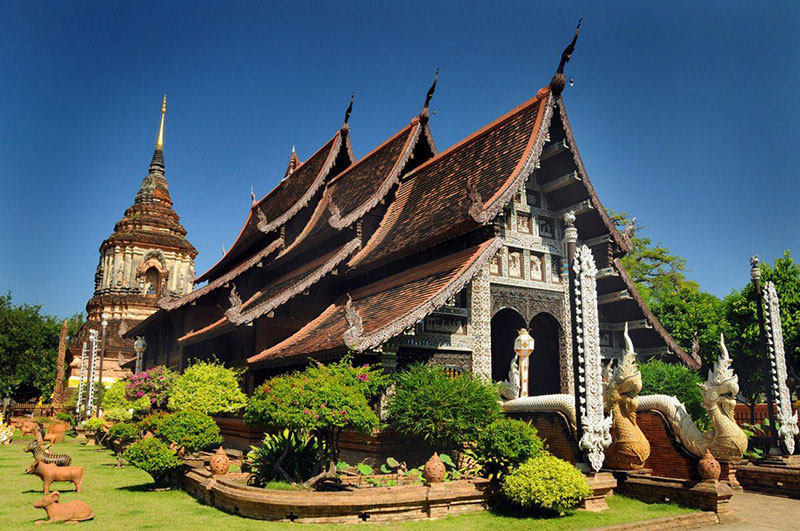 Chùa cổ Lok Molee tọa lạc tại trung tâm Chiang Mai
