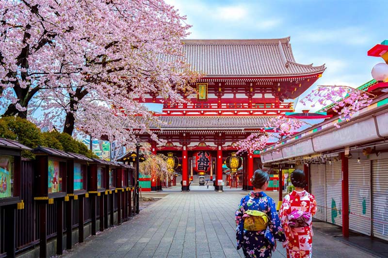 Tour du lịch Nhật Bản tháng 4 mùa hoa anh đào