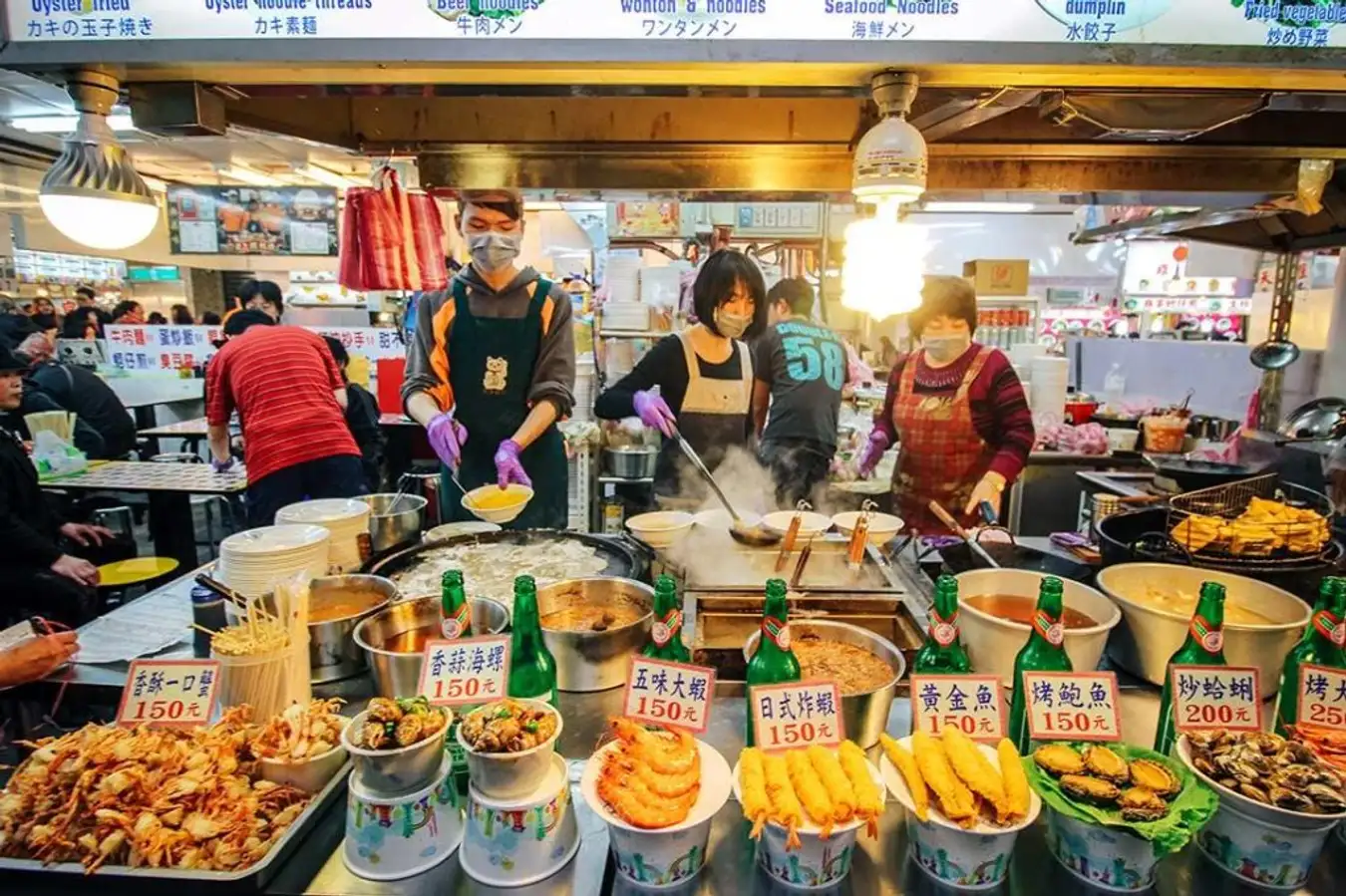 Vô vàn đồ ăn ngon ở chợ đêm Tây Môn Đình, Đài Loan