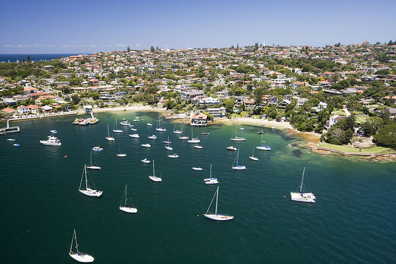 Vịnh Watsons thuộc khu ngoại ô phía đông Sydney.
