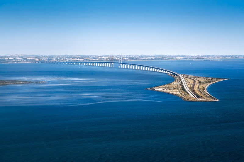 Oresund - Cây cầu biến mất giữa biển nối Đan Mạch và Thụy Điển