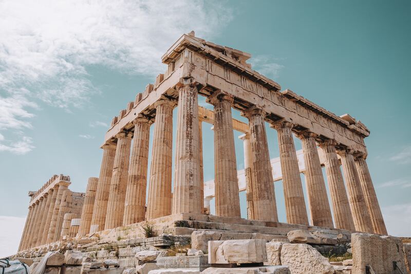 Đếb đền Parthenon khám phá thế giới cổ đại huyền bí