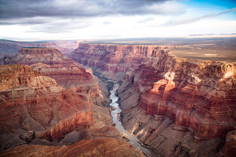 Đại vực Grand Canyon - một trong 7 kỳ quan thiên nhiên thế giới.